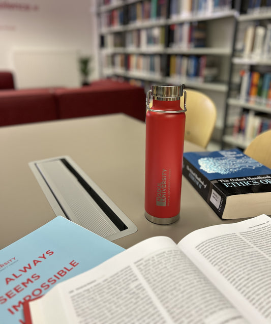 Copper Vacuum Insulation Bottle 650 ml – Red